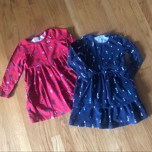 Hanna Andersson play dresses Sz 100 (Sz. 4T)